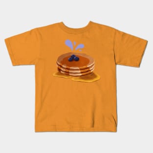 Blueberry Pancakes Kids T-Shirt